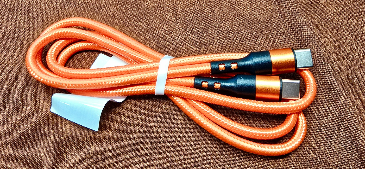 Type C to Type C Data and Charging Cable