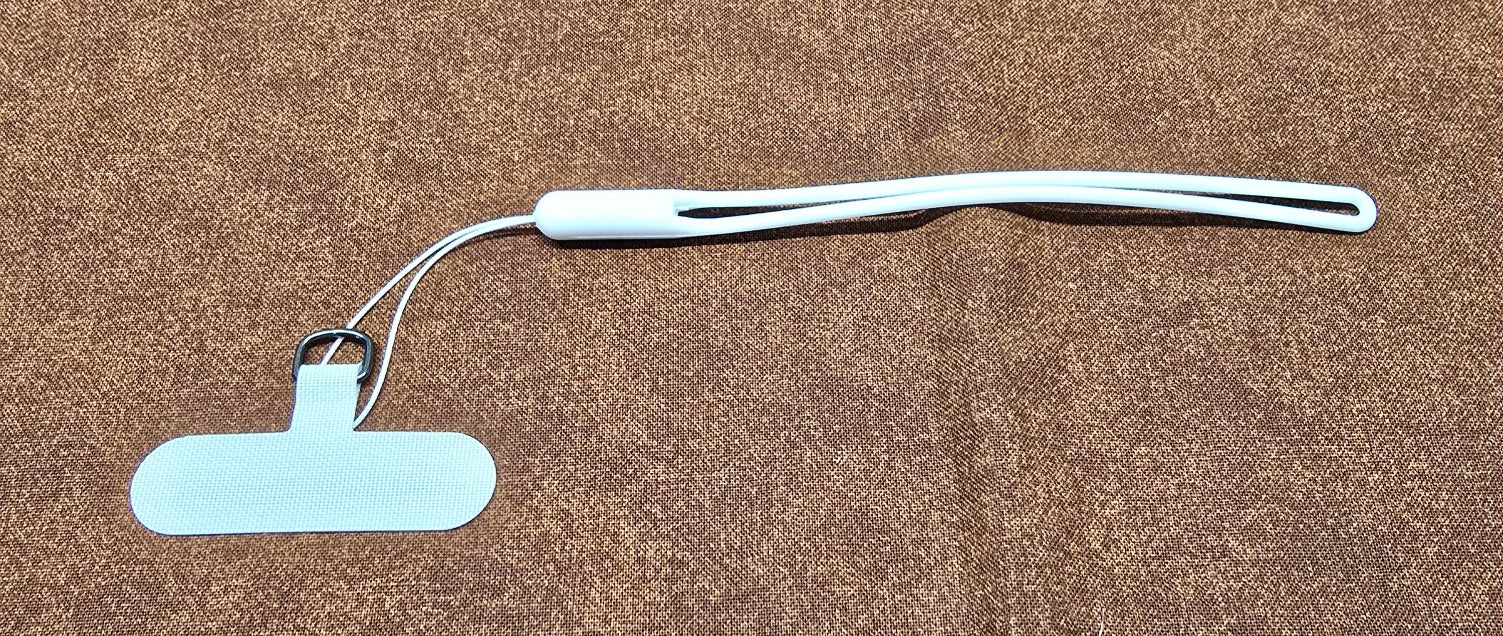 Universal Silicone Cell Phone Lanyard with Connector Pad