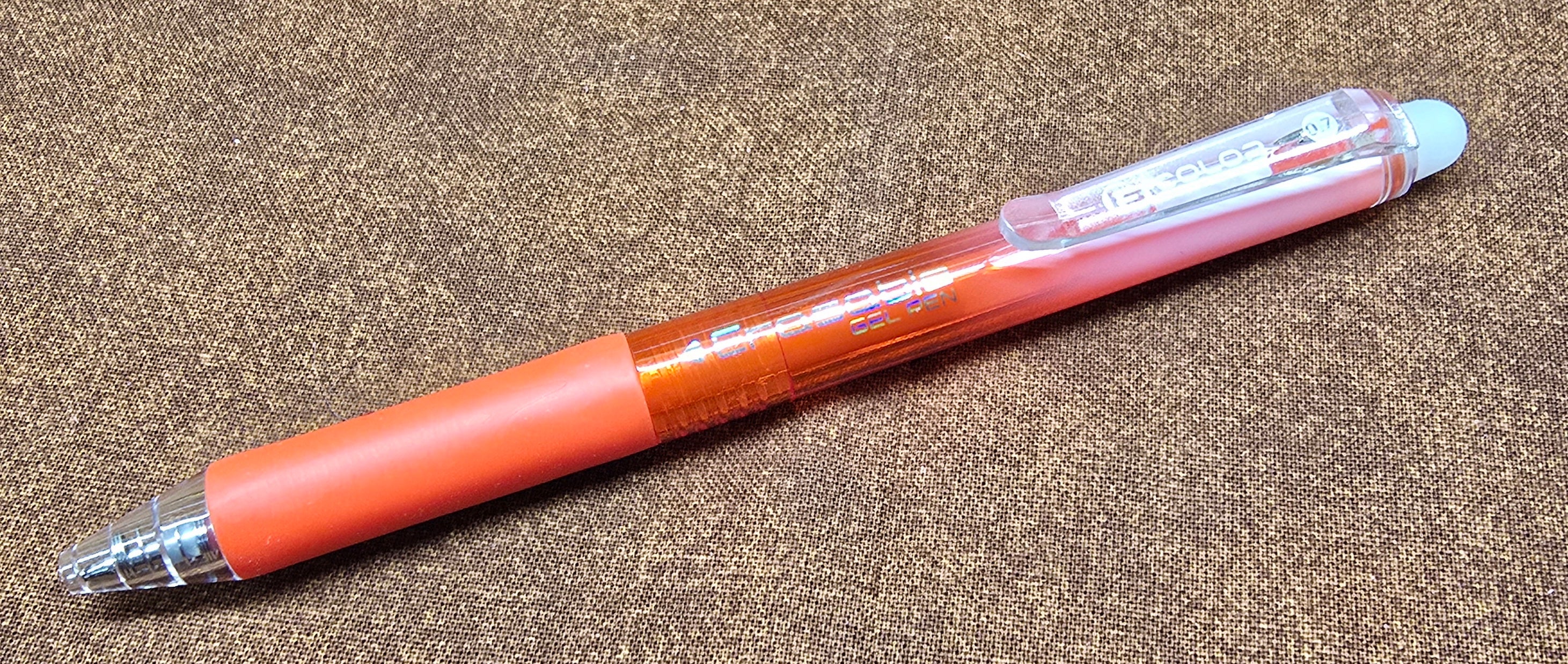 Retractable Colored Erasable Gel Pen