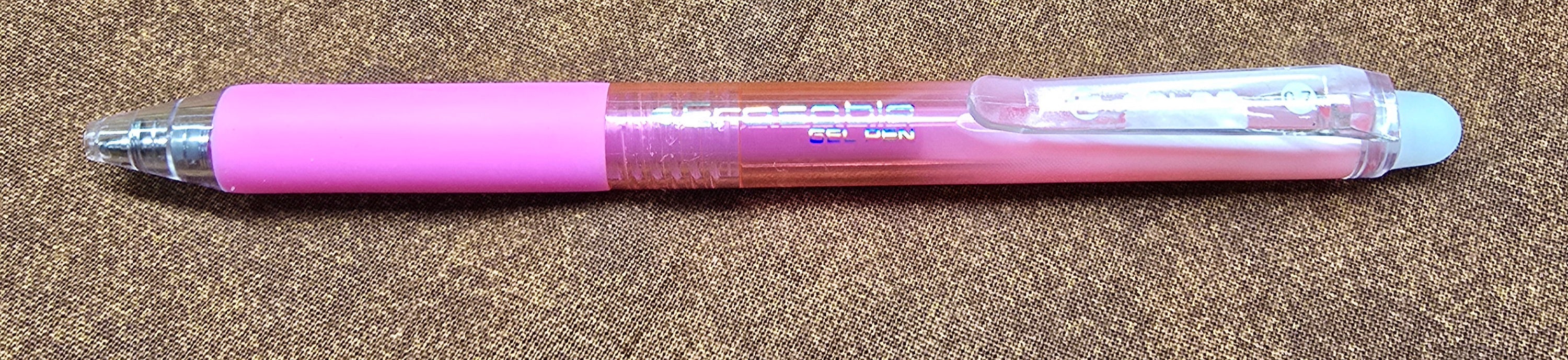 Retractable Colored Erasable Gel Pen