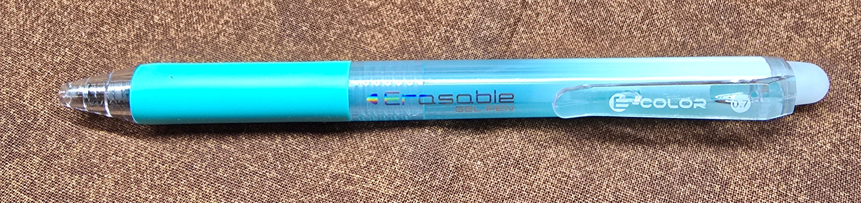 Retractable Colored Erasable Gel Pen