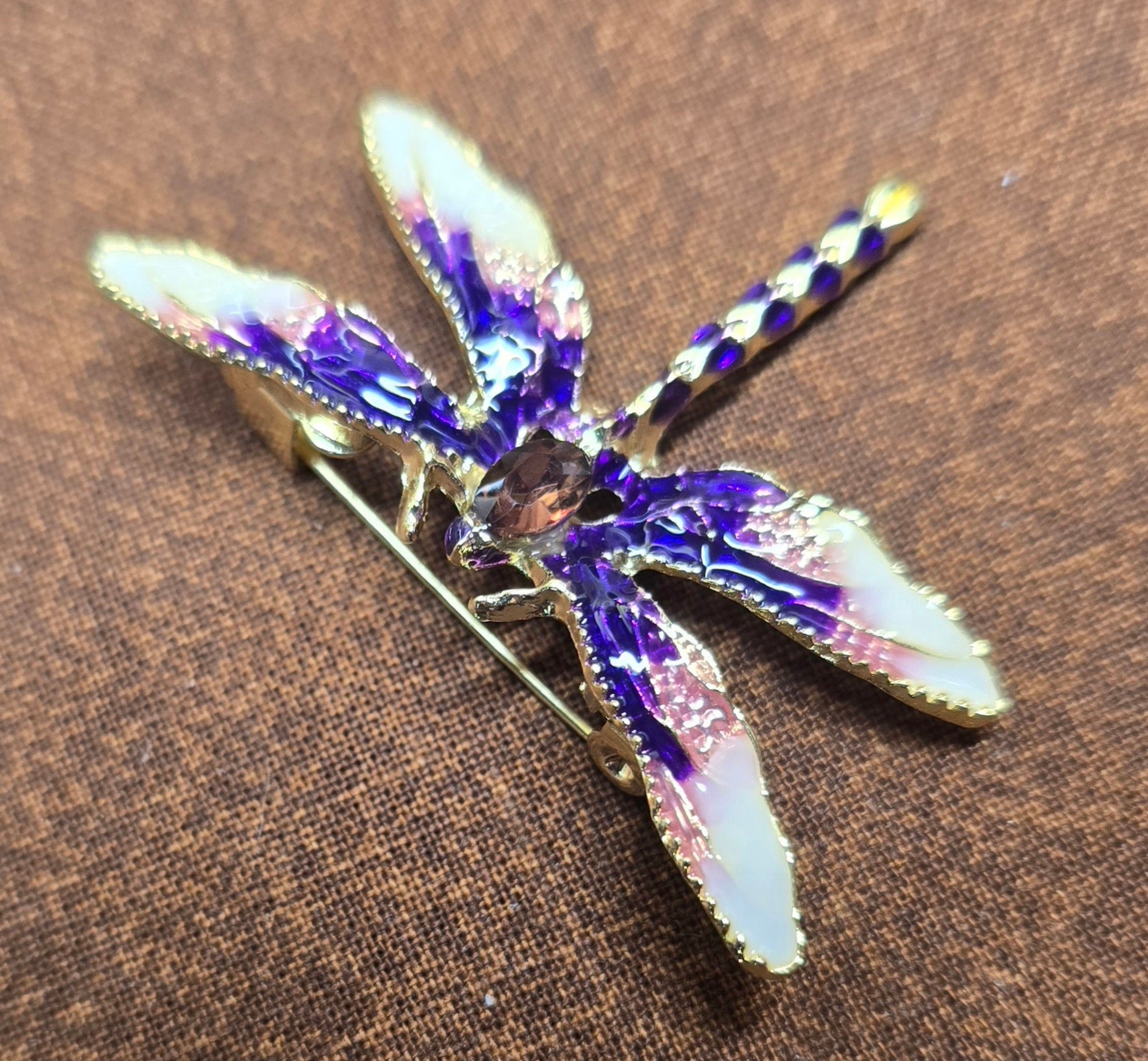 Vintage Rhinestone Brooch