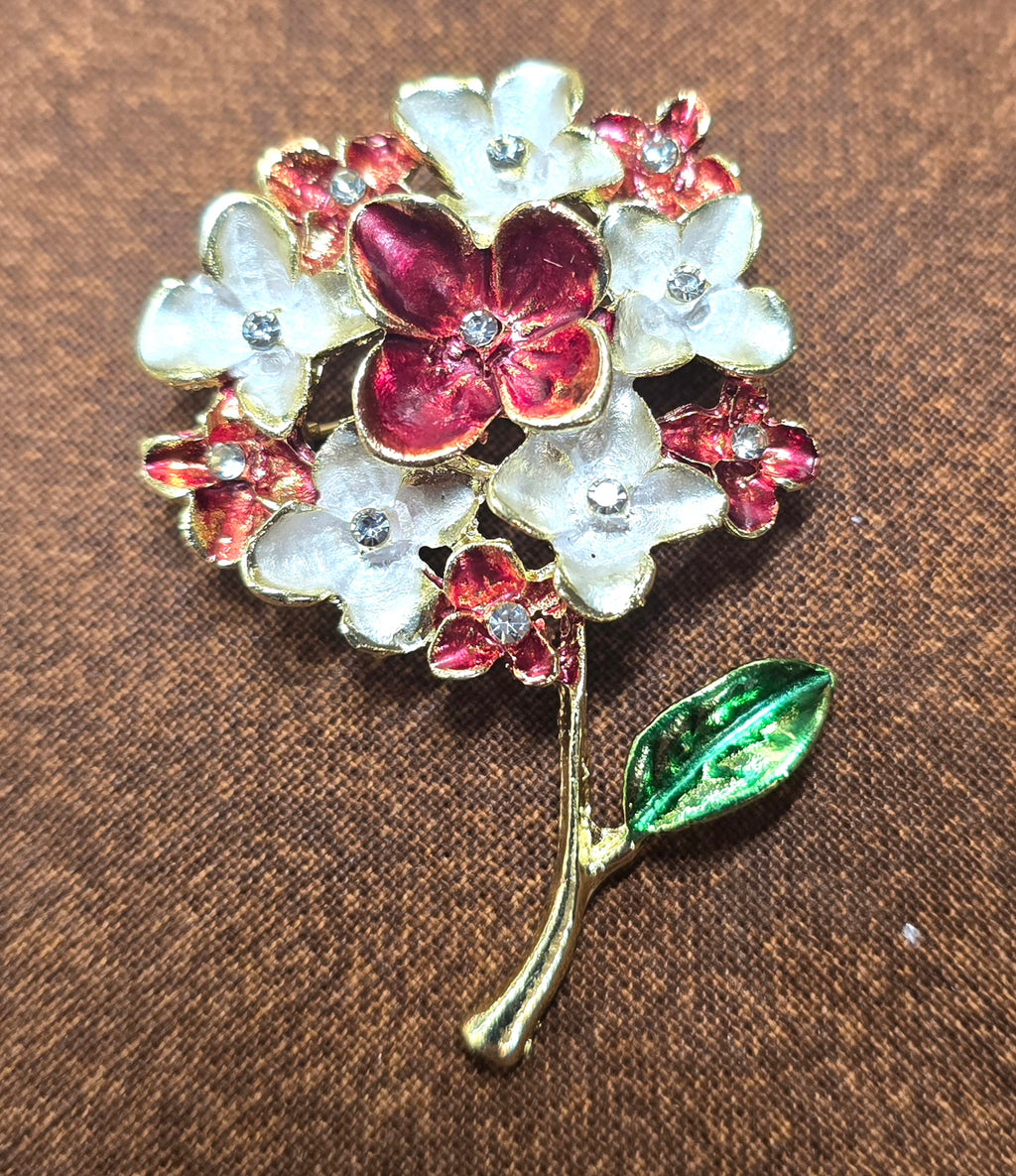 Vintage Rhinestone Brooch