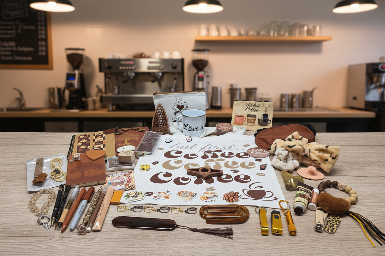 coffee bundle in a coffee shop.