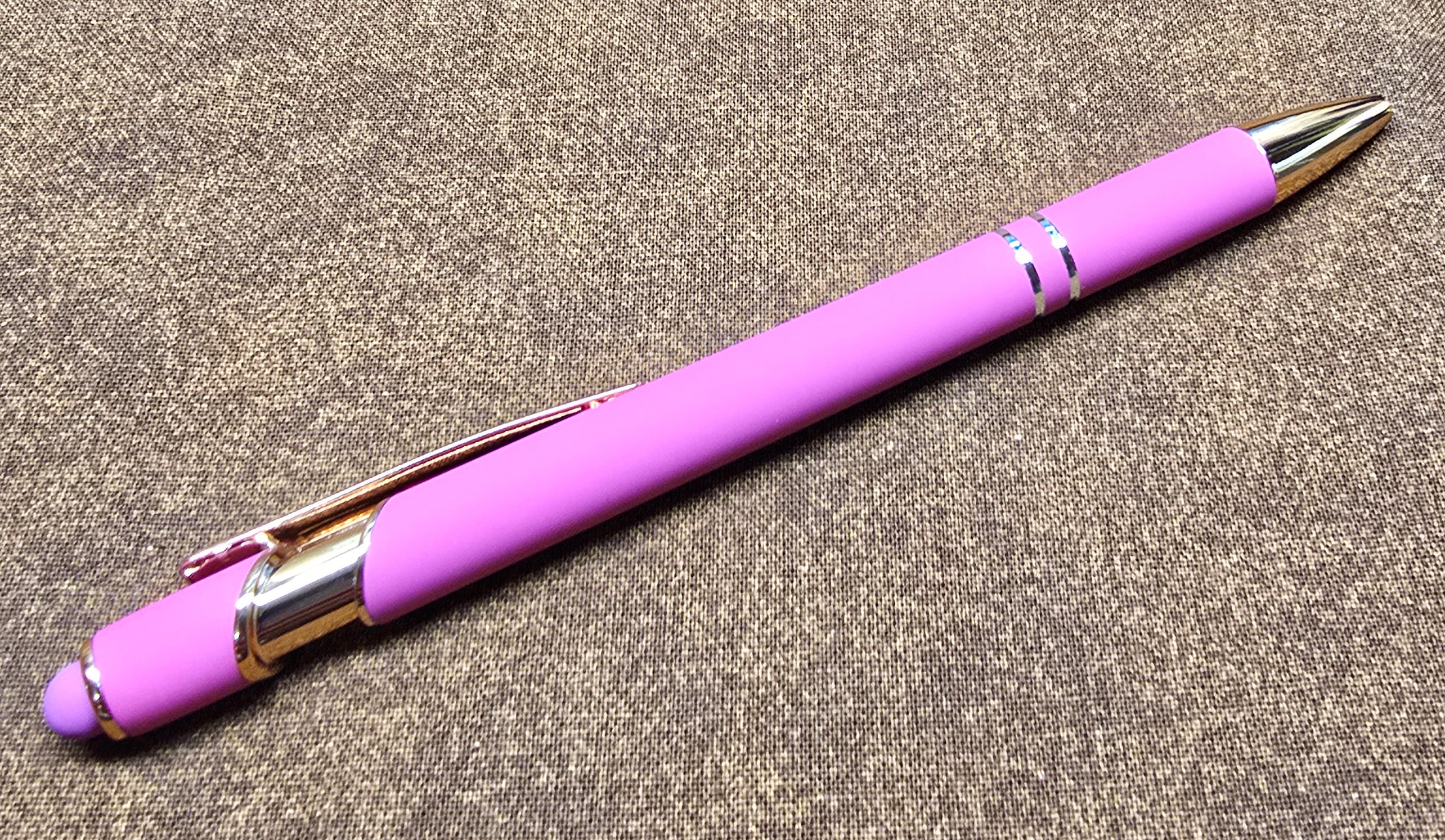 Pen with stylus